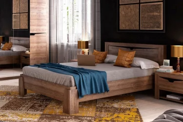 Кровать 900 Соренто 20 Дуб Стирлинг