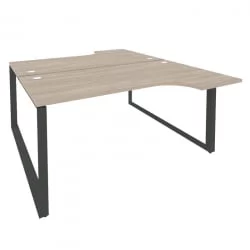 Рабочая станция на О-образном м/к ОНИКС О.МО-Д.СА-1 Дуб Аттик/Антрацит / ONIX O.MO-D.SA-1