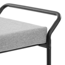 Пуф/стол Ergo/Эрго ПС рогожка, серо-бежевый, 3M 16/2