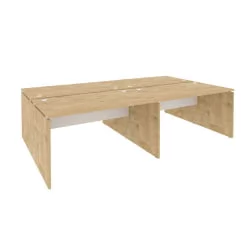 Рабочая станция ОНИКС О.Д.РС-4.3.8 Тиквуд Светлый/Белый / ONIX O.D.RS-4.3.8