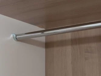 Детский шкаф для одежды Эверест 500.28 Дуб Кронберг/Белый шпон/Плаза Стоун