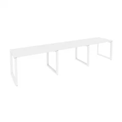 Рабочая станция на О-образном м/к ОНИКС О.МО-РС-3.2.7 Белый Бриллиант / ONIX O.MO-RS-3.2.7