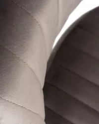 Стул барный ДОБРИН CХАРЛЙ Серый велюр МДЖ9-75 / DOBRIN CHARLY MJ9-75