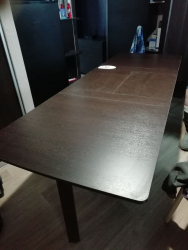 Раскладной стол Колибри-12.2 дуб венге,дуб кобург