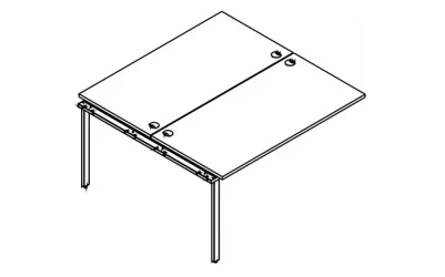 Приставка к рабочей станции КСТЕН ГЛОСС КСИГВСТ 1614 Легно Темный / XTEN GLOSS XIGWST