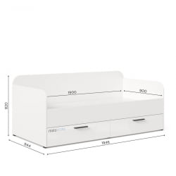 Диван-кровать Мотокросс ЛД 535.090.000 Серый шелк