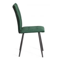 Стул обеденный Бари ЛТ, велюр, Дееп Форест (изумруд), 41х55х89 см / Bari LT, Deep Forest