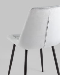 Стул Флекс New велюр пыльно-голубой 2шт