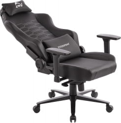 Кресло геймерское Еверпроф Блаcкшот Экокожа Черный / Everprof Blackshot