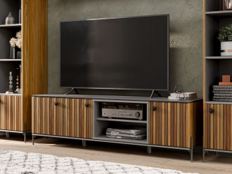 Гостиная Элиот №3 Оникс Серый/Орех фактурный Гостиная Элиот №3 Оникс Серый/Орех фактурный