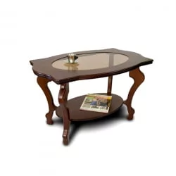 Кофейный столик Берже 1С Тёмно-коричневый