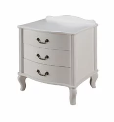 Тумба прикроватная Джульетта (3 ящика) Дуб Молочный
