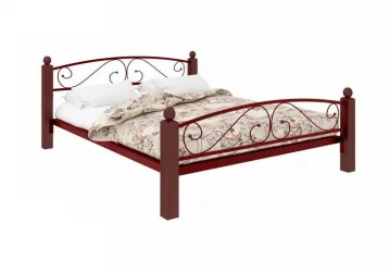 Кровать Вероника Lux Plus 1200х1900 Красная