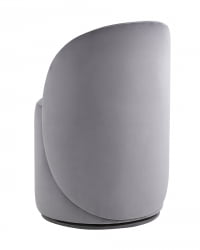 Пуф Лореен вращающийся велюр Серый / Loreen