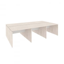 Рабочая станция ОНИКС О.Д.РС-6.1.8 Денвер Светлый/Белый / ONIX O.D.RS-6.1.8