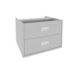 Блок ящиков центральный Марис СХ.ЙC-2 Серый / Maris SH.YC-2