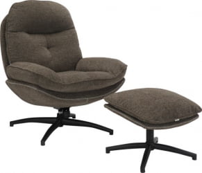 Кресло-реклайнер Everprof Lime Ткань Темно-коричневый