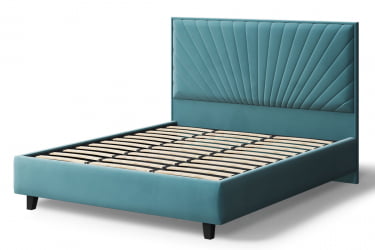 Кровать Леона, 2000x1400 мм, бирюзовый