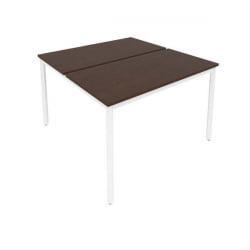 Рабочая станция на металлокаркасе СЛИМ СЙСТЕМ С.СП-4.2 Венге-Белый / SLIM SYSTEM