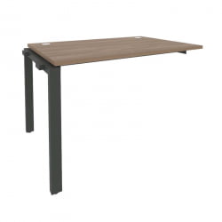 Наборный элемент рабочей станции на П-образном м/к ОНИКС О.МП-1.НРС-2.8 Дуб Аризона/Антрацит / ONIX O.MP-1.NRS-2.8