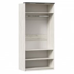 Шкаф двухстворчатый Техно ЛД 678.131.000.008 Дуб Крафт белый