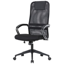 Кресло руководителя Чаирман CХ612 крестовина пластик (М) Черный / Chairman CH612 (M)