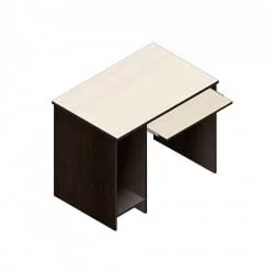 Стол компьютерный Р.СК-10 Венге/Дуб молочный