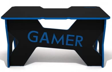 Стол геймерский Generic Comfort Gamer2/DS/NB Синий Черный