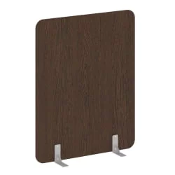 Перегородки на металлических опорах на фетровых подпятниках Р-лине ДП.Ф-120-150 Венге Цаво / R-line DP.F-120-150