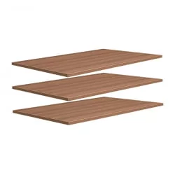 Комплект полок для четырехдверного шкафа (3 шт.) Соренто 02 Дуб Стирлинг