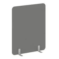 Перегородки на металлических опорах на фетровых подпятниках Р-лине ДП.Ф-120-150 Металлик / R-line DP.F-120-150