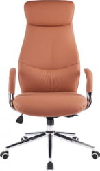 Кресло руководителя Еверпроф Белл Экокожа Коричневый / Everprof Bell