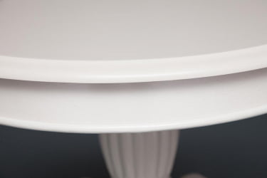 Обеденный стол MEEN ( MO-ET ) дерево гевея/мдф, 59х59х55см, ivory white (слоновая кость 2-5)