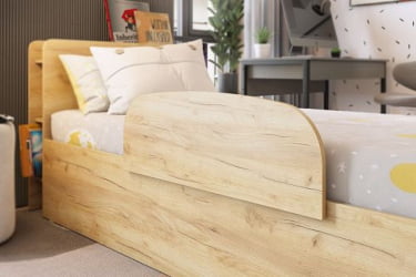 Каркас кровати Юниор 90х200 см SMU-02 белое дерево