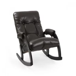 Кресло-качалка Модель 67 венге / Орегон перламутр 120