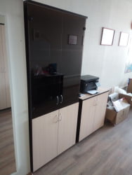 Шкаф офисный Р.Ш-2 Венге/дуб молочный