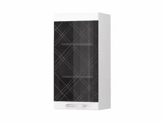 Шкаф-витрина кухонный (лев/прав) Бьянка 102.04