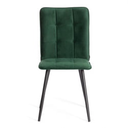 Стул обеденный Бари ЛТ, велюр, Дееп Форест (изумруд), 41х55х89 см / Bari LT, Deep Forest