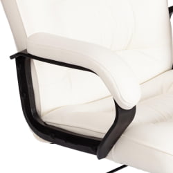 Кресло СН9944 (22) хром кож/зам, белый, 36-01