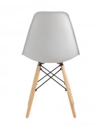 Стул Eames Style DSW светло-серый (разборный каркас)