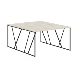 Стол письменный ЛОФТИС ЛВСТ 1316 Сосна Эдмонт/Черный / LOFTIS LWST