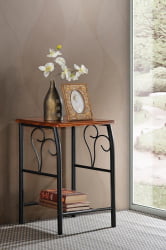 Тумба дизайнерская PICCOLO Черный/красный дуб