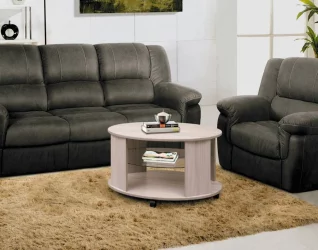 Овальный стол журнальный №15 Каштан Львов