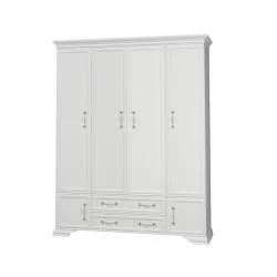 Шкаф четырехдверный Грация  ШР-4 Белый