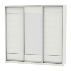 Шкаф-купе B-230х235х60-1(ВД-D7D8D7)