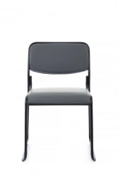 Кресло Никс РCХ ОМКЛ-01Б Серый/Металл Черный / Nix RCH OMKL-01B