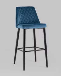 Стул барный Диего Пыльно-синий