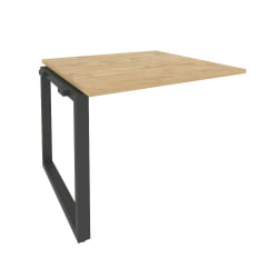 Проходной наборный элемент переговорного стола ОНИКС О.МО-НПРГ-1 Тиквуд Светлый/Антрацит / ONIX O.MO-NPRG-1