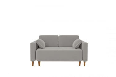 Диван прямой Ультра (Berhouse) Цвет фасада: Левис 08 велюр; Тип: Прямой; Материал фасада: Металл/Велюр