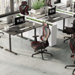 Эргономичное компьютерное кресло (для геймеров) Еурека Норн, Ред / Eureka Norn, Red